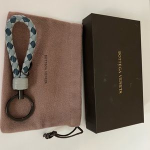 Bottega Veneta leather key ring